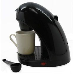 Brentwood Single Cup Coffee Maker- Black