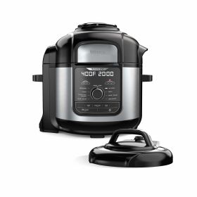 Ninja FD401 Foodi 12-in-1 Deluxe XL 8 qt. Pressure Cooker & Air Fryer that Steams, Slow Cooks, Sears, Sautés, Dehydrates & More