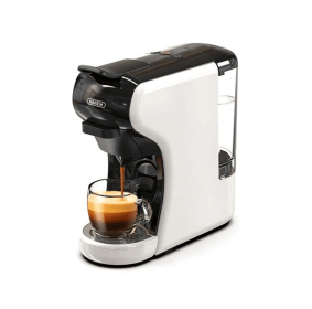 70ml Capsule Coffee Machine Automatic Espresso Machine 19Bar Extraction French Drip Mocha Italian Epresso, touch sensing 1450W (PSH1A-BK: PSH1A-WH)