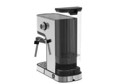 Geek Chef Espresso Machine, Cappuccino & Latte Machine with ESE POD Filter & Milk Frother Steam Wand, Accurate Temperature & Time Control (Color: as Pic)