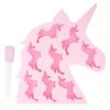 1pc Unicorn Silicone Ice Cube Molds And Tray Chocolate Candy Soap Jelly Cookie Gummy Wax Resin