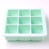 1pc Silicone Ice Tray; Food Grade Silicone Ice Cube Ice Box With Lid; Ice Mold For Complementary Food