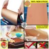 Reusable Non-Stick Copper Grill Mat and Bake Mat