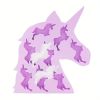 1pc Unicorn Silicone Ice Cube Molds And Tray Chocolate Candy Soap Jelly Cookie Gummy Wax Resin