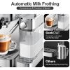 Geek Chef Espresso and Cappuccino Machine with Automatic Milk Frother,20Bar Espresso Maker for Home, for Cappuccino or Latte,with ESE POD filter