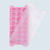 Ice Tray Quick Freezer Frozen Ice Cube Mold Ice Box Silica Gel Net Red Frozen Ice With Cover Household Big Artifact Refrigerator Homemade