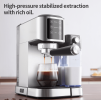 capsule + coffee powder + milk foam 3 in 1 coffee maker.  20Bar extraction French drip / mocha and other Italian espresso